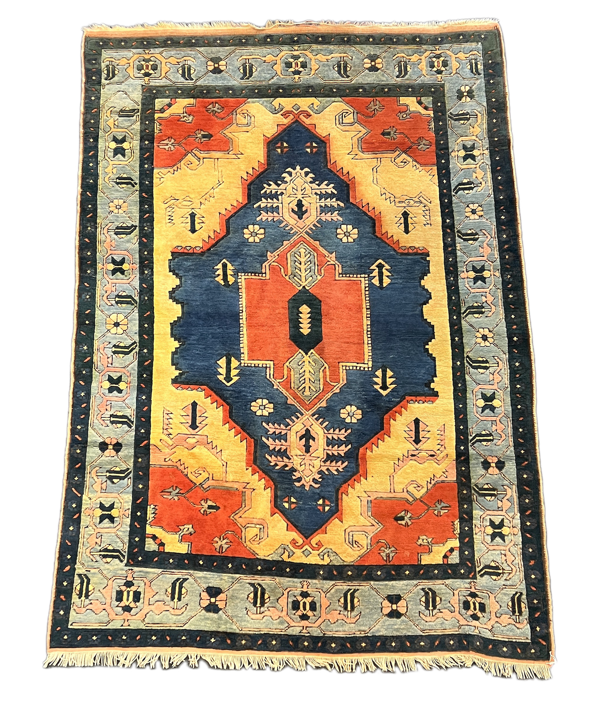 A Kazak rug